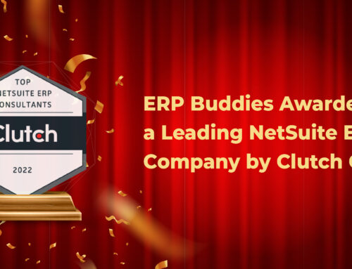 ERP Buddies Awarded as a Leading NetSuite ERP Company by Clutch Co.